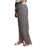 URBAN DAIZY WOMEN'S RAILROAD STRIPED PATCH POCKET UTILITY PANTS - UDPT0077