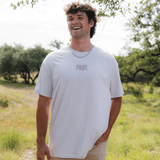 BURLEBO MEN'S VINTAGE WASHED TEE "PRAY" - VWTPRAY