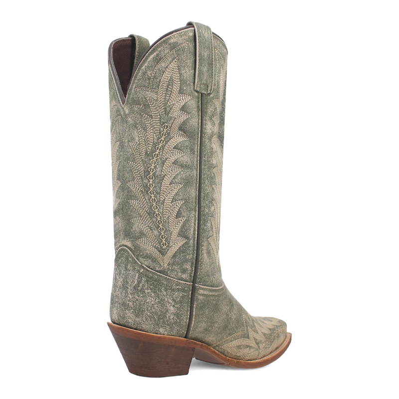 LAREDO WOMEN'S EMMYLEE GREEN WESTERN BOOT - 52159