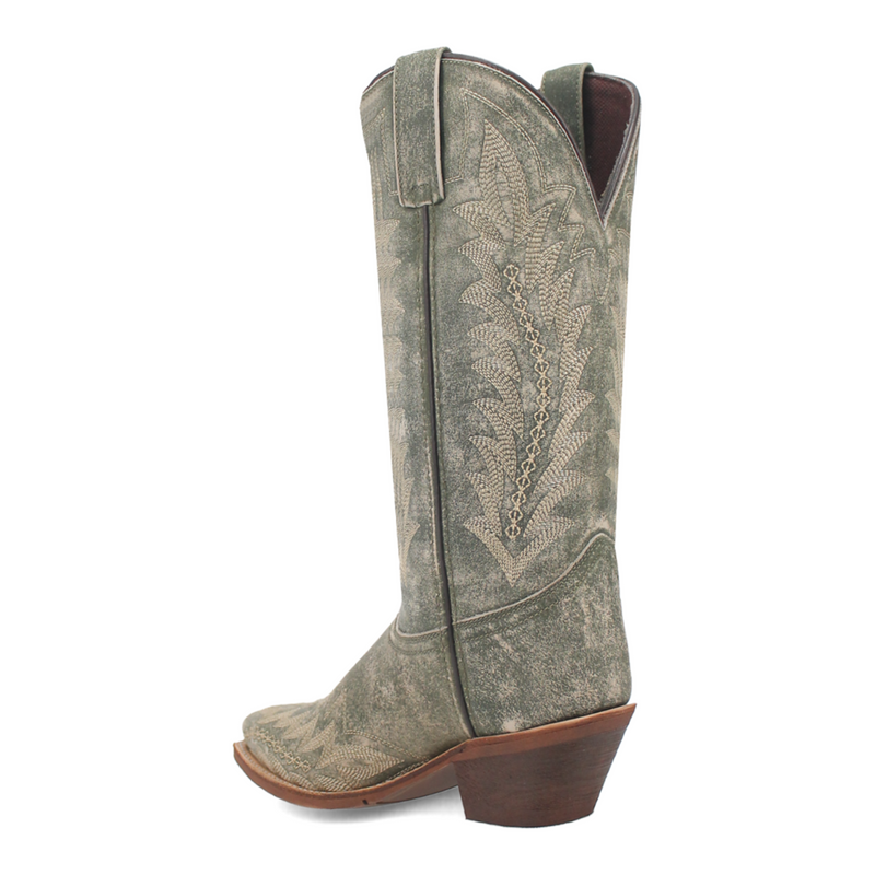 LAREDO WOMEN'S EMMYLEE GREEN WESTERN BOOT - 52159