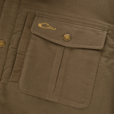 DRAKE MEN'S DELTA MOLESKIN SHIRT JACKET - DS0104