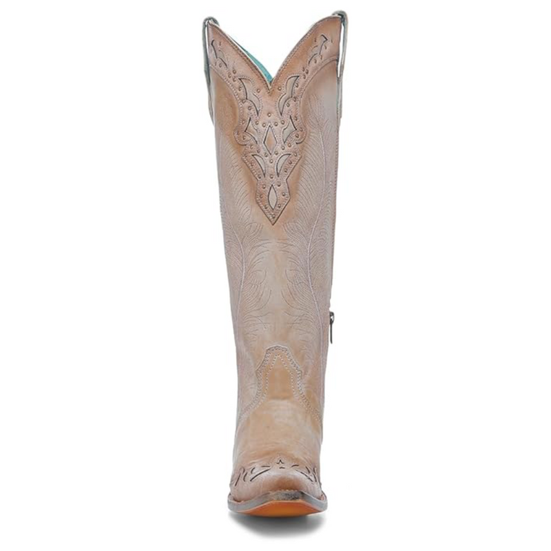 CORRAL WOMEN'S  FEATHER EMBROIDERY WESTERN BOOT - A4768