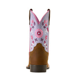 ARIAT KIDS WILD BLOOM WIDE SQUARE TOE WESTERN BOOT - 10074202