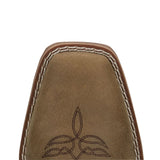 JUSTIN WOMEN'S RAY EMBROIDERED TAUPE WSTERN BOOT - GY2877