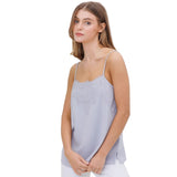 BLUE B WOMEN'S AIRFLOW LACE CAMI TOP - 31406T