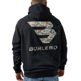BURLEBO MEN'S FLEECE HOODIE - FH FLEECE HOODIE