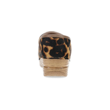 DANSKO WOMEN'S PROFESSIONAL LEOPARD HAIRCALF CLOG - 1064086112
