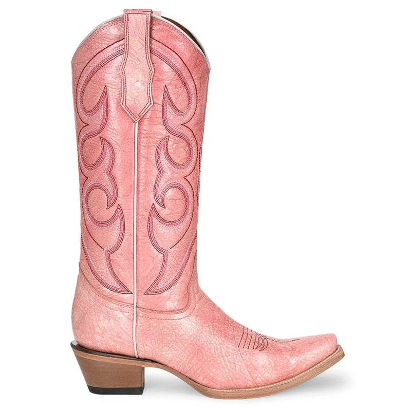 CIRCLE G BY CORRAL WOMEN'S PINK EMBROIDERY WESTERN BOOTS - L6042