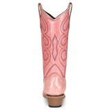 CIRCLE G BY CORRAL WOMEN'S PINK EMBROIDERY WESTERN BOOTS - L6042