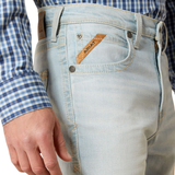 ARIAT MEN’S M7 SLIM ONTARIO CLASSIC RISE STRAIGHT LEG JEANS - 10061742