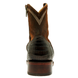 CORRAL MEN’S CAIMAN NARROW SQUARE TOE ANKLE WESTERN BOOTS - A4680