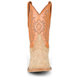 TONY LAMA MEN'S CARLOS 11" FULL QUILL OSTRICH WESTERN BOOT - HE6267
