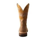 TWISTED X MEN'S BOMBER SQUARE TOE WESTERN BOOT - MXB0009
