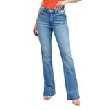 JUDY BLUE HIGH WAIST TUMMY CONTROL VINTAGE WASH BOOTCUT JEAN - 88930