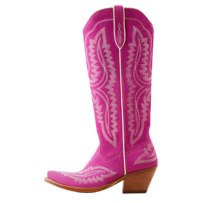 ARIAT WOMEN'S CASANOVA HAUTE PINK SUEDE WESTERN BOOT - 10046859