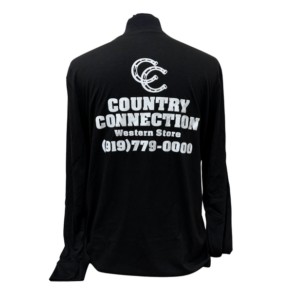 COUNTRY CONNECTION LONG SLEEVE LOGO T-SHIRT
