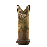 ARIAT MEN’S GROUNDBREAKER GRAPHIC WATERPROOF CAMO WORK BOOT - 10074211