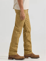 WRANGLER MEN’S PREMIUM PERFORMANCE TOUGH COMFORT COWBOY CUT SLIM FIT CANVAS JEANS  - 112361473