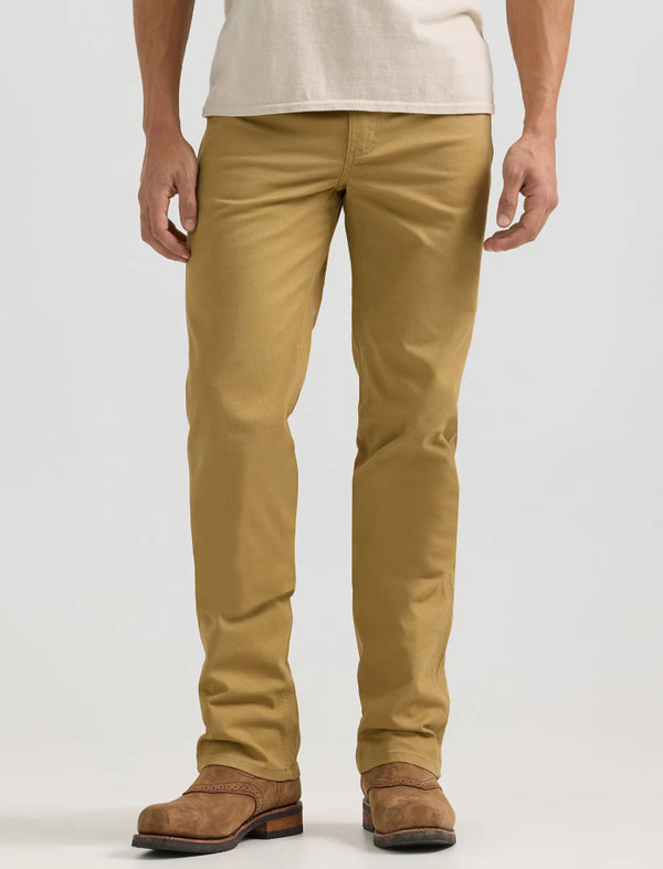 WRANGLER MEN’S PREMIUM PERFORMANCE TOUGH COMFORT COWBOY CUT SLIM FIT CANVAS JEANS  - 112361473