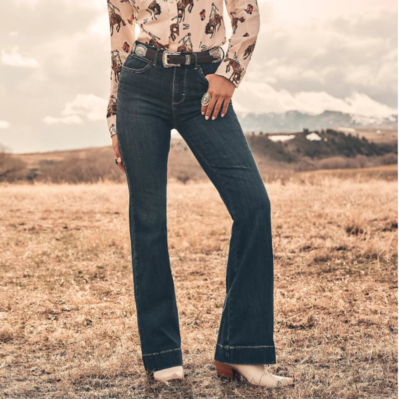 WRANGLER WOMEN’S BESPOKE HIGH RISE TROUSER JEAN - 112367600