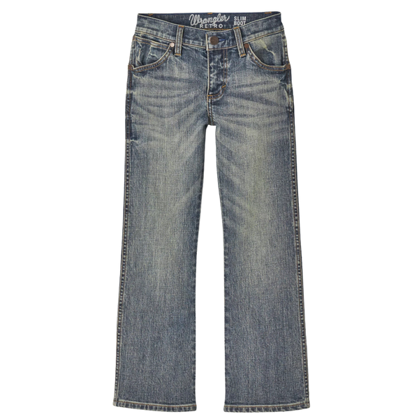 WRANGLER BOY’S RETRO SLIM BOOT JEAN (4-20) - 112344607