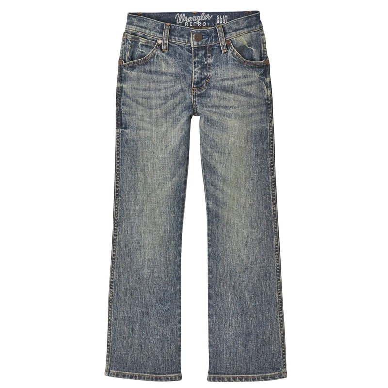 WRANGLER BOY’S RETRO SLIM BOOT JEAN (4-20) - 112344607