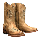 TANNER MARK KIDS MESQUITE WESTERN BOOT - TMG205060