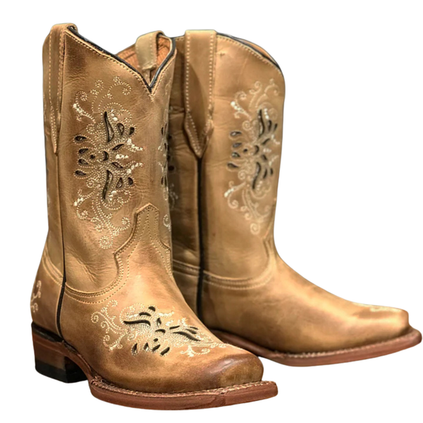 TANNER MARK KIDS MESQUITE WESTERN BOOT - TMG205060