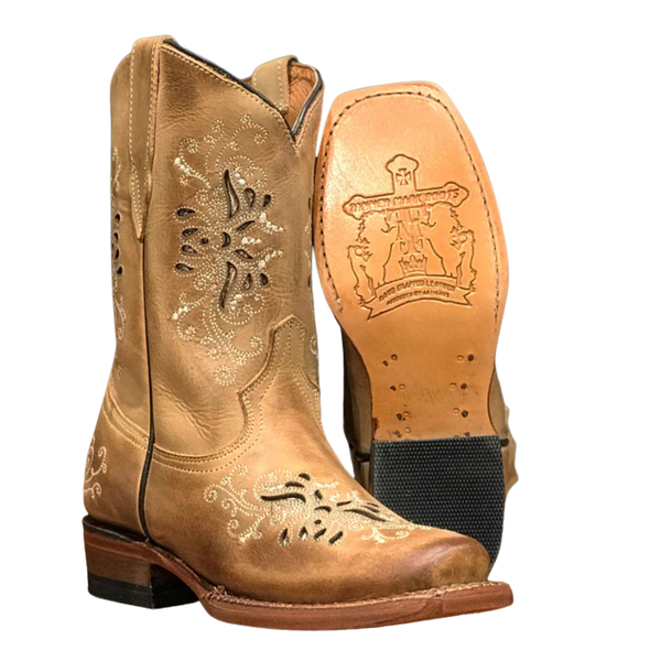 TANNER MARK KIDS MESQUITE WESTERN BOOT - TMG205060