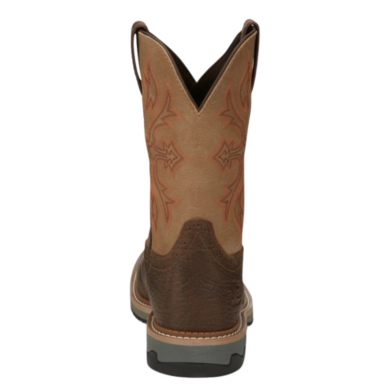 JUSTINS MEN'S BOLT 11" COMP TOE WESTERN BOOT - SE4103