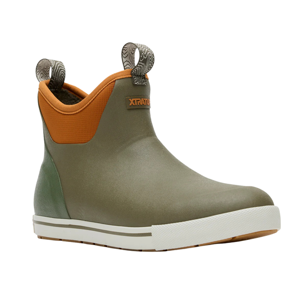 XTRATUF MEN’S CAMP FLEECE LINED ANKLE DECK BOOT - XMADBC30