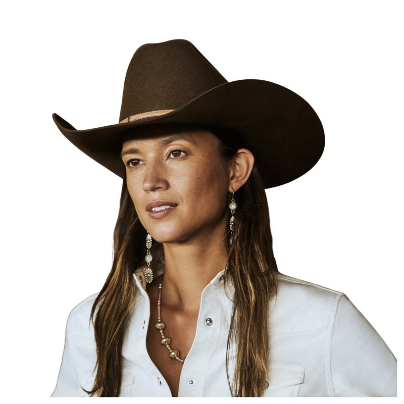 STETSON POWDER RIVER 4X COWBOY HAT - SBPWRV-7540