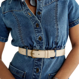 TECOVAS WOMEN’S COWHIDE BELT - W30458BON