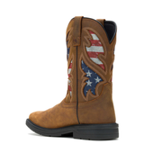 WOLVERINE MEN’S RANCHER FLAG STEEL-TOE WELLINGTON WORK BOOT - W241181