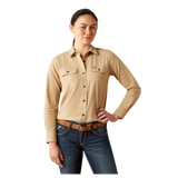 ARIAT WOMEN’S REBAR DURASTRETCH FLANNEL TUNIC - 10052943