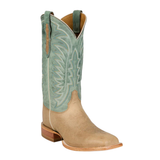 JUSTIN MEN’S BURCHETT SQUARE TIE 13” TURQUOISE WESTERN BOOT - CX1311