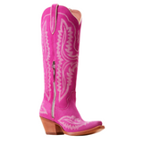 ARIAT WOMEN'S CASANOVA HAUTE PINK SUEDE WESTERN BOOT - 10046859