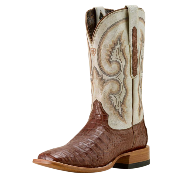 ARIAT MEN'S CLASSIC CALLEN CAIMAN BELLY WESTERN BOOT-10063773