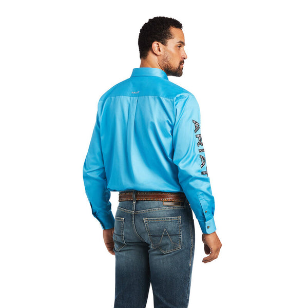 ARIAT MEN'S TEAM LOGO TWILL CLASSIC LOGO SHIRT- 10040657