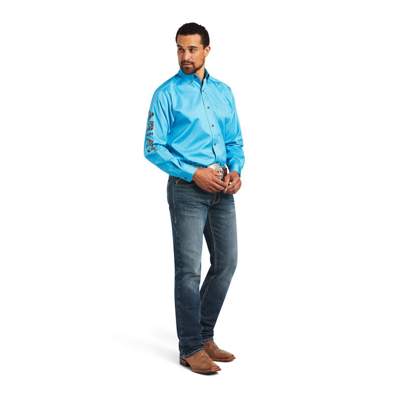 Ariat Men's Team Logo Long Sleeve Shirt