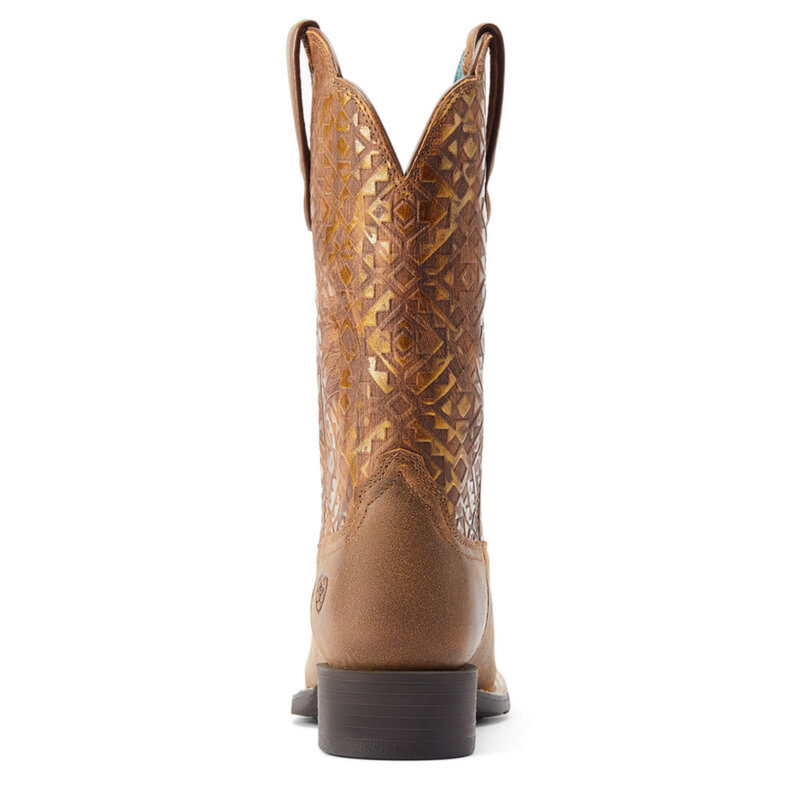 ARIAT WOMEN'S ROUND UP WIDE SQ TOE WESTERN BOOTS - 10044431