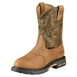 ARIAT MEN'S WORKHOG PULL-ON H20 COMPOSITE TOE BOOTS -10008635