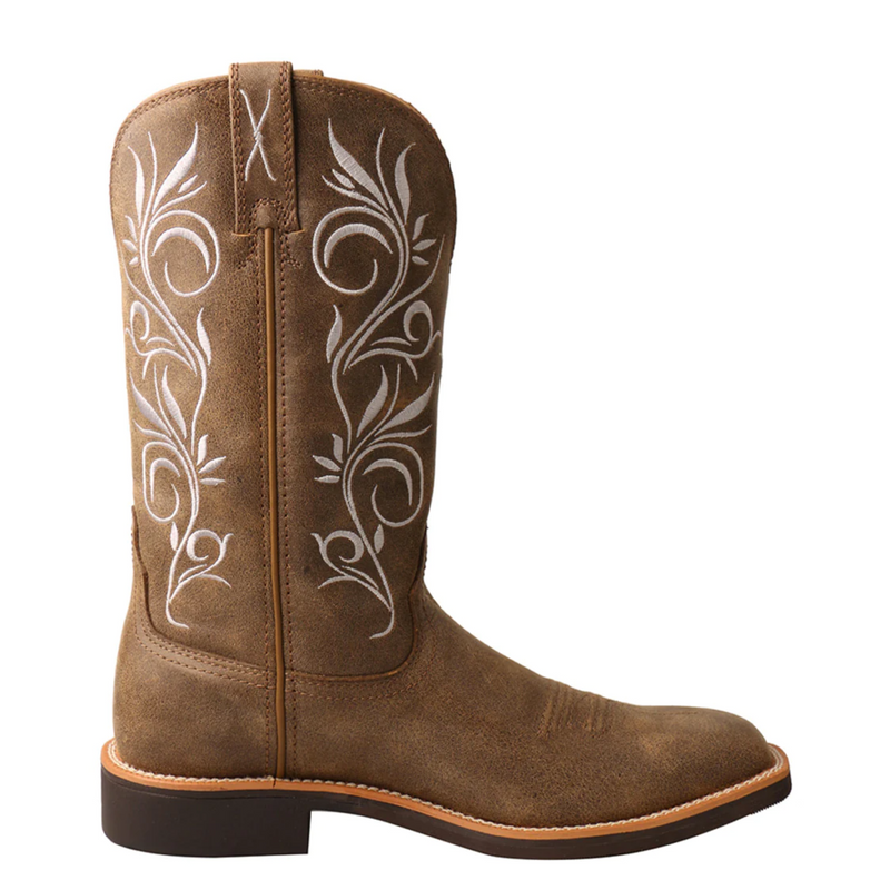 TWISTED X WOMEN'S TOP HAND 11" WESTERN BOOT - WTH0012