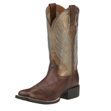 ARIAT WOMEN'S ROUND UP WIDE SQUARE TOE WESTERN BOOT- 10016317