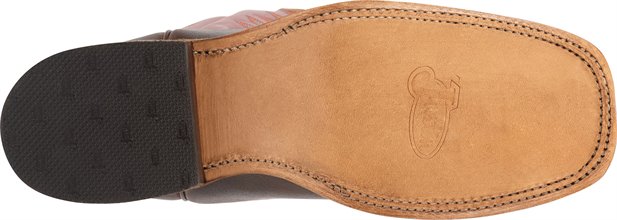 JUSTIN MEN'S ROUGH RIDER TABACCO WESTERN BOOT - BR737