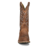 DOUBLE-H MEN'S BROWN WESTERN WORK BOOT - DH1552