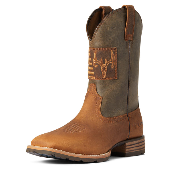 ARIAT MEN S HYBRID PATRIOT COUNTRY BOOT 10038353 The Country