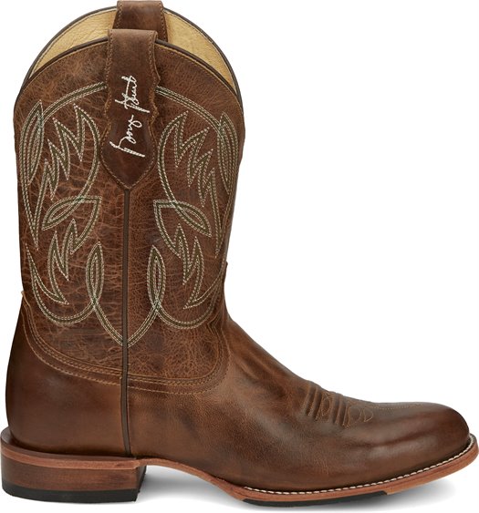 JUSTIN MEN'S PEARSALL ROUND TOE WESTERN BOOT - GR8006