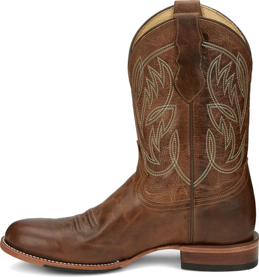 JUSTIN MEN'S PEARSALL ROUND TOE WESTERN BOOT - GR8006