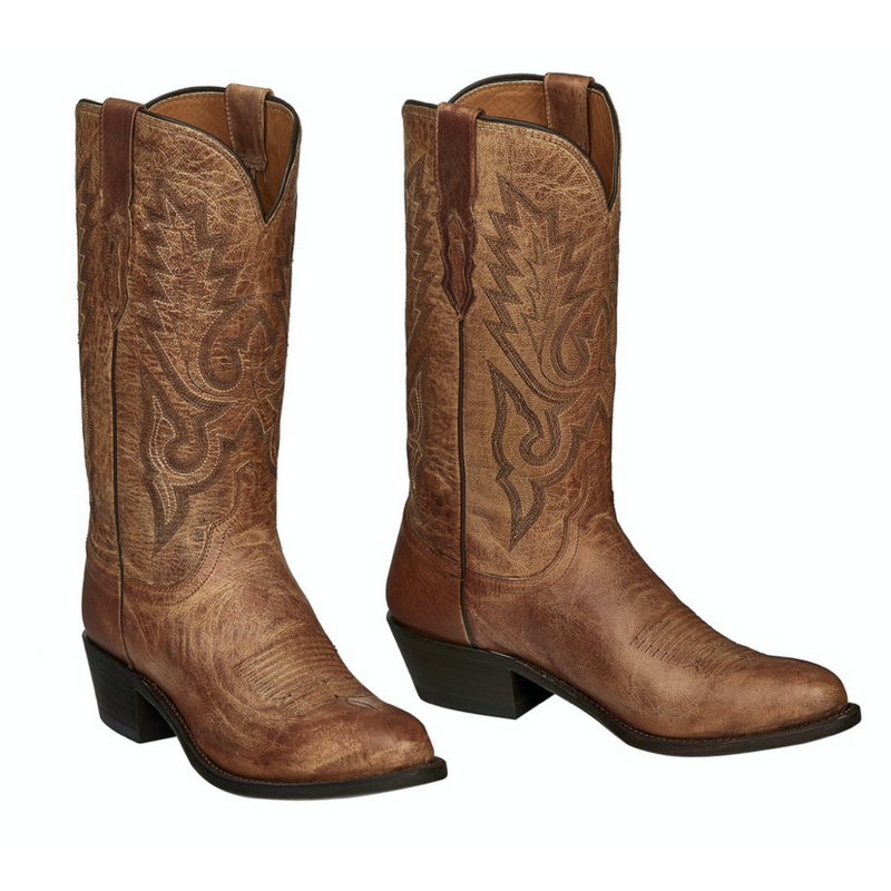 MEN'S LUCCHESE LEWIS MAD DOG GOAT EXOTIC BOOT- M1008.R4